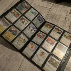 COMPLETE X100 Pokemon Prismatic Evolutions Reverse Holo Bundle Cards Free Folder - Image 4