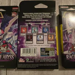 X3 Yu-Gi-Oh! Rage Of The Abyss 3-Pack Tuckbox Booster Collectable Trading Cards - Image 2
