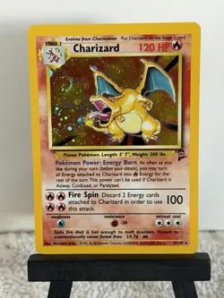 Charizard - Base Set 2 - Holo Unlimited Rare 1999-2000 Pokemon Card NM - Image 1