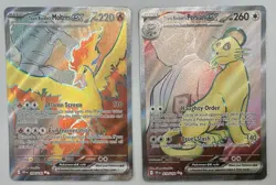 Lot Of 8 Pokemon Cards TCG- Pikachu, Moltres, Zapdos, Lucario, Numel (Ditto) - Image 3
