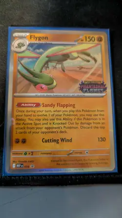 Pokemon Card Flygon MEP 016 - Phantasmal Flames Prerelease Black Star Promo VLP - Image 1