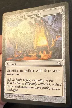 Krark-Clan Ironworks 134/165 Fifth Dawn Magic The Gathering Card Uncommon - Lp - Image 2