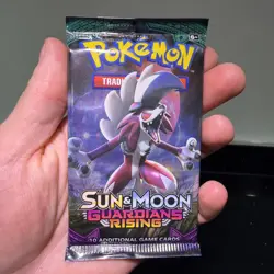 Pokemon 2017 Sun & Moon Guardians rising trading cards booster pack, New - Image 1