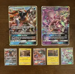 Detective Pikachu Master Set of 18 + 3 GX Promo, 2 promo, 2 Jumbo Cards, tins - Image 2