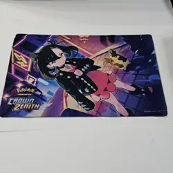 New Pokemon TCG Morpeko MARNIE Crown Zenith Playmat - Image 1
