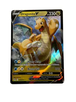 Dragonite V 049/078 -- Pokemon Go -- NM - Mint Holo Ultra Rare Pokemon TCG Card - Image 1
