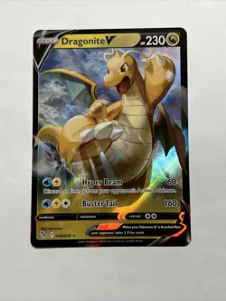 Dragonite V 049/078 -- Pokemon Go -- NM - Mint Holo Ultra Rare Pokemon TCG Card - Image 2