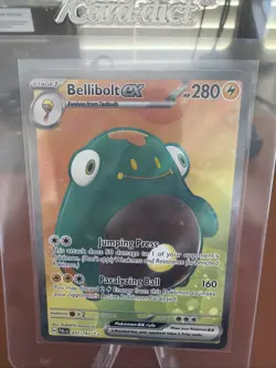 Pokemon TCG Bellibolt EX Scarlet & Violet Paldea Evolved Holo Ultra Card 237/193 - Image 1