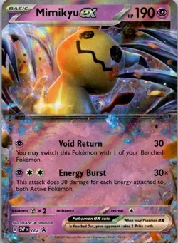 Mimikyu ex 004 SV: Scarlet & Violet Promo Cards Holo Promo NM - Image 1