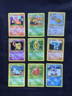 Pokemon Cards: Base Set 2 30 Card Non-Holo Lot - Image 1