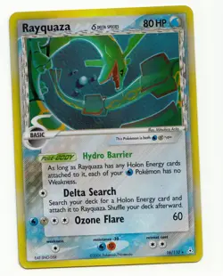 Rayquaza (Delta Species) - 16/110 - Pokemon TCG Ex Holon Phantoms Holo Card 2006 - Image 1