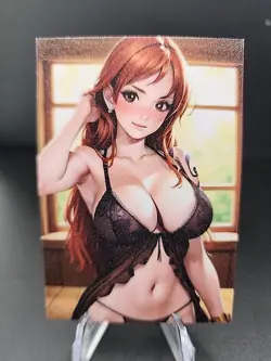 Nami One Piece Anime Waifu Card Doujin ACG Goddess - Image 1
