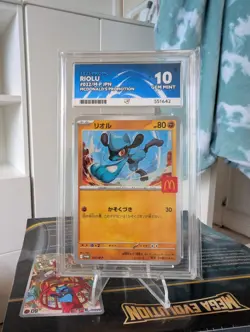 Riolu Pokemon Card 022/M-P 2025 McDonald's Promo Japanese Ace 10 - Image 1