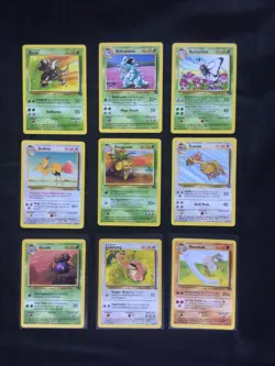 Pokemon Cards: Jungle 24 Card Non-Holo Lot - Image 1