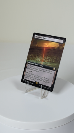 The Black Gate Extended Art 160 Commander LoTR MTG NM Regular See Video - Image 2