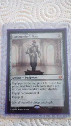 MTG Commander Legends Commander's Plate 305/361 Near Mint Condition - Image 3