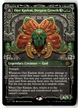 MTG - Ojer Kaslem, Deepest Growth (Showcase) 318 Regular NM The Lost Caverns of - Image 1