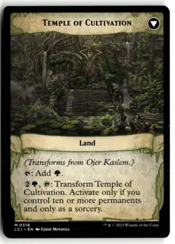 MTG - Ojer Kaslem, Deepest Growth (Showcase) 318 Regular NM The Lost Caverns of - Image 2