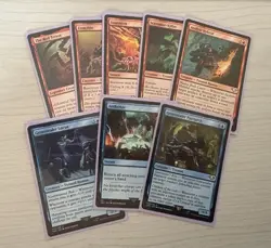 MTG Universe Beyond Warhammer 40,000 Tyranid Swarm Deck Complete (No Tokens) - Image 4