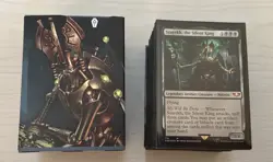 MTG Universe Beyond Warhammer 40,000 Necons Dynasties Deck Complete (No Tokens) - Image 1