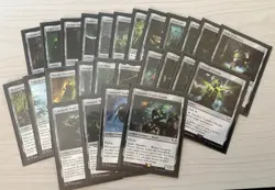 MTG Universe Beyond Warhammer 40,000 Necons Dynasties Deck Complete (No Tokens) - Image 4