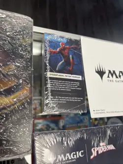 MTG MAGIC THE GATHERING MARVEL SPIDER-MAN PROMO LOT Rare Poster Dealer Promos - Image 5