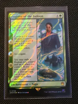 Fugitive of the Judoon - #708 - Surge Foil - Rare - Magic - Doctor Who Dr. - WHO - Image 1