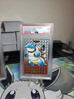 1996 Pokemon Carddass Vending Prizm Charizard, Venusaur, Blastoise RED EDITION - Image 4
