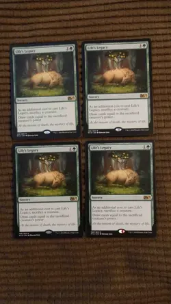 Magic: the Gathering / MtG Life's Legacy x4 M15 - Image 1
