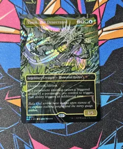 Yarok, The Desecrated NM Halo Foil MTG Secret Lair Countdown Kit Unplayed Magic - Image 1