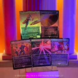 MTG Secret Lair: Marvel: Captain America (Rainbow Foil Edition) (Sealed) - Image 3