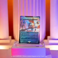 MTG Secret Lair: Marvel: Captain America (Rainbow Foil Edition) (Sealed) - Image 5