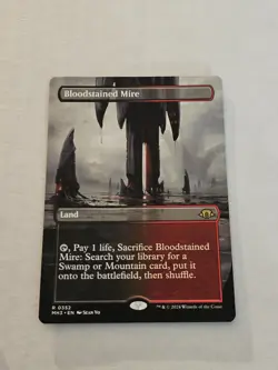 Bloodstained Mire (Borderless) Modern Horizons 3 Regular - Image 1