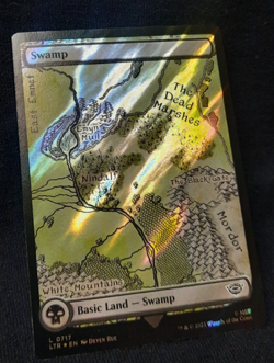 LotR Swamp Surge Foil. #717 Lord Of The Rings Magic the Gathering - Image 1