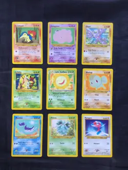 Pokemon Cards: Neo Destiny 16 Card Non-Holo Lot - Image 1
