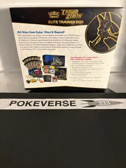 2023 Pokemon Crown Zenith ETB New Sealed Great Condition!!! - Image 3