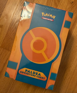 Pokemon TCG: Paldea Adventure Chest Factory Sealed - Image 1