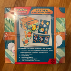 Pokemon TCG: Paldea Adventure Chest Factory Sealed - Image 3