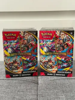 Pokemon Center Mega Evolutions Booster Bundle Factory Sealed X2 | In Hand - Image 1