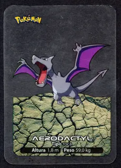 AERODACTYL #142 LAMINCARD COLECCION POKEMON LAMINCARDS 2005 EDIBAS (USADA) - Image 1