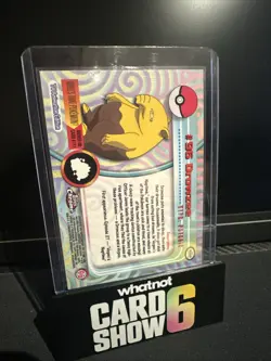 Chrome Topps Pokemon 96 Drowzee NM - Image 2