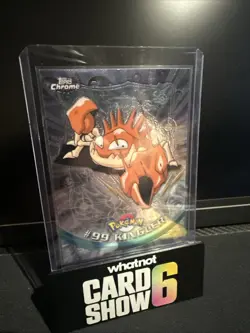 Chrome Topps Pokemon 99 Kingler NM - Image 1