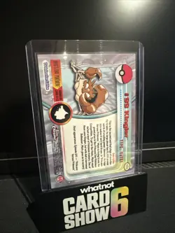 Chrome Topps Pokemon 99 Kingler NM - Image 2