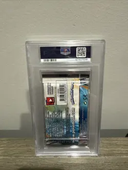 2019 Pokemon Sun & Moon Cosmic Eclipse Pack Blastoise/Piplip Art PSA 9 - Image 2
