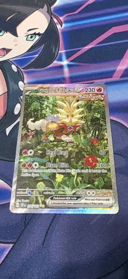 Gouging Fire EX 204/162 SIR Pokemon TCG Temporal Forces - Image 2