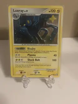 2008 Pokemon Diamond Pearl Legends Awakened Luxray Cosmo Holo 8/146 LP - Image 1