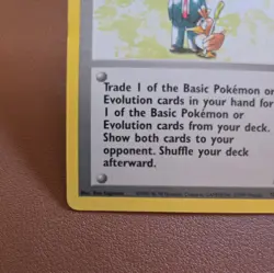 Pokemon TCG Pokemon Trader Base Set 77/102 Regular Rare MP. - Image 5