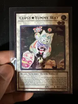 Yugioh OTS Tournament Pack 29 OP29-EN002 Cupsy Yummy Way Ultimate Rare - Image 1