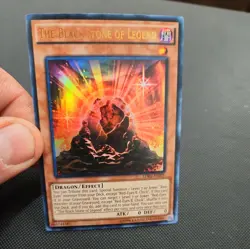 The Black Stone of Legend Unlimited Edition Ultra Rare LDK2-ENJ05 Yu-Gi-Oh! - Image 1
