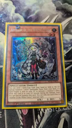 Astellar of the White Forest - MP25-EN079 - Prismatic Secret Rare YuGiOh NM - Image 1